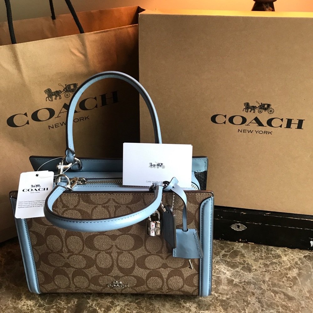 Coach Signature Carryall Leather